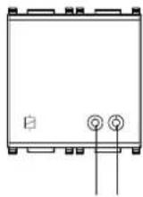 Vimar 20535.N - VUE frontale. - 1