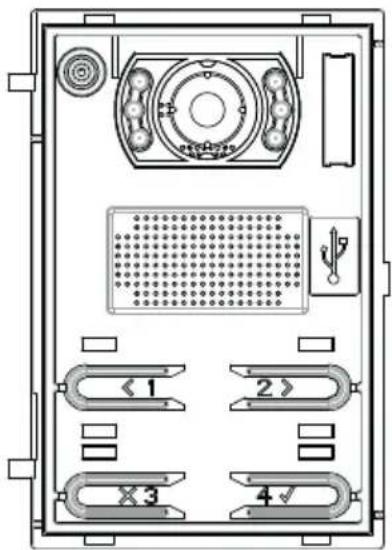 Vimar ELVOX 41000 - Configuration input - 2