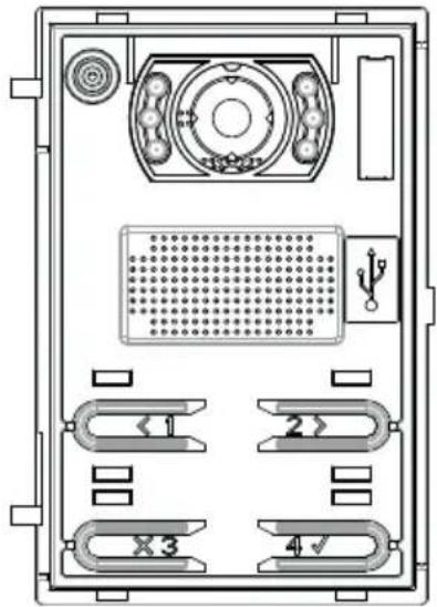 Vimar ELVOX 41000 - Entrada na configuração - 2