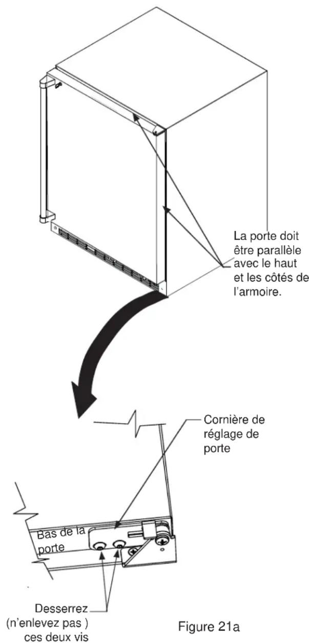 VIKING VGR5304BCS - Alignement de porte pour modèles à porte pleine et vitrée : - 1