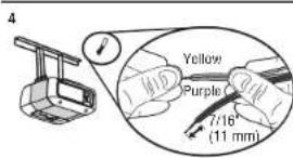 LIFT-MASTER 83650267 - OPTION B - PRE-WIRED INSTALLATION - 4