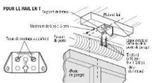 LIFT-MASTER 83650267 - OPTION B - installation au plafond - 1