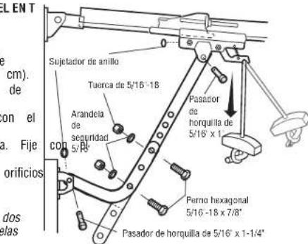 LIFT-MASTER 83650267 - Conecte el brazo de la puerta al carro - 2