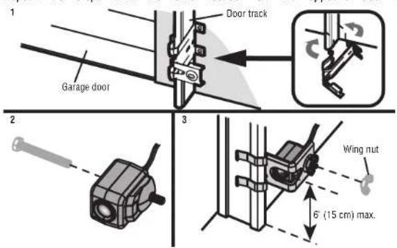 LIFT-MASTER 83650267 - DOOR TRACK INSTALLATION - 1