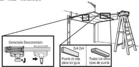 LIFT-MASTER 83650267 - PARA EL RIEL CUADRADO - 1