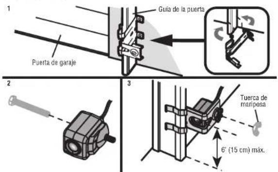 LIFT-MASTER 83650267 - INSTALACION DE LOS GUIAS DE LA PUERTA - 1