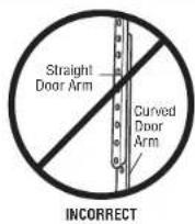 LIFT-MASTER 83650267 - Connect the Door Arm to the Trolley - 3