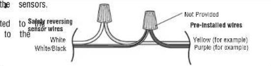 LIFT-MASTER 83650267 - OPTION B - PRE-WIRED INSTALLATION - 3