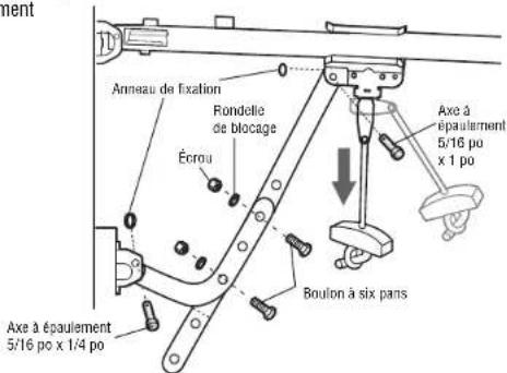 LIFT-MASTER 83650267 - Connecter le bras de porte au chariot - 3