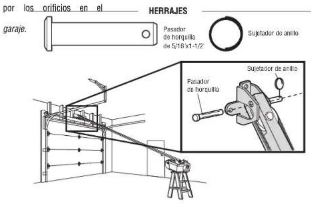 LIFT-MASTER 83650267 - PARA EL RIEL CUADRADO - 1
