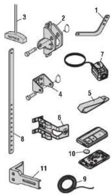 LIFT-MASTER 83650267 - PIEZAS DE INSTALLACION - 1