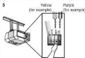 LIFT-MASTER 83650267 - OPTION B - PRE-WIRED INSTALLATION - 5