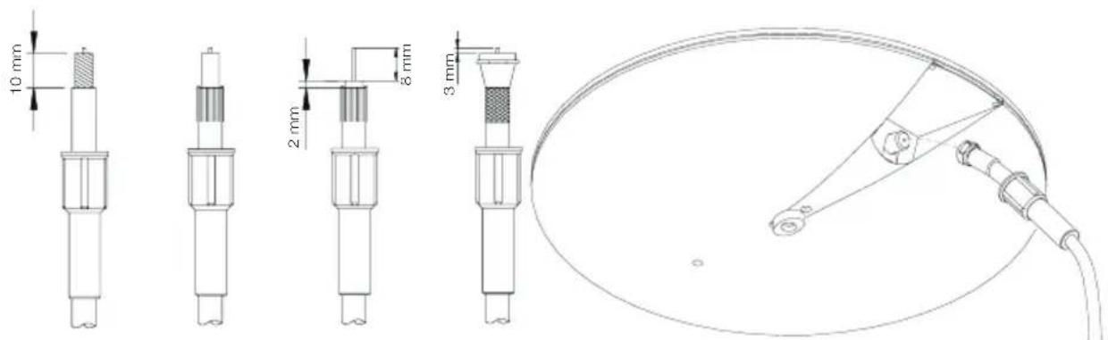 TRIAX UFO 170 - Connection cable and assembly - 1