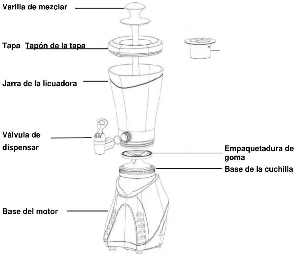 WestBend FB500 - ENSAMBLE DE LA LICUADORA - 1