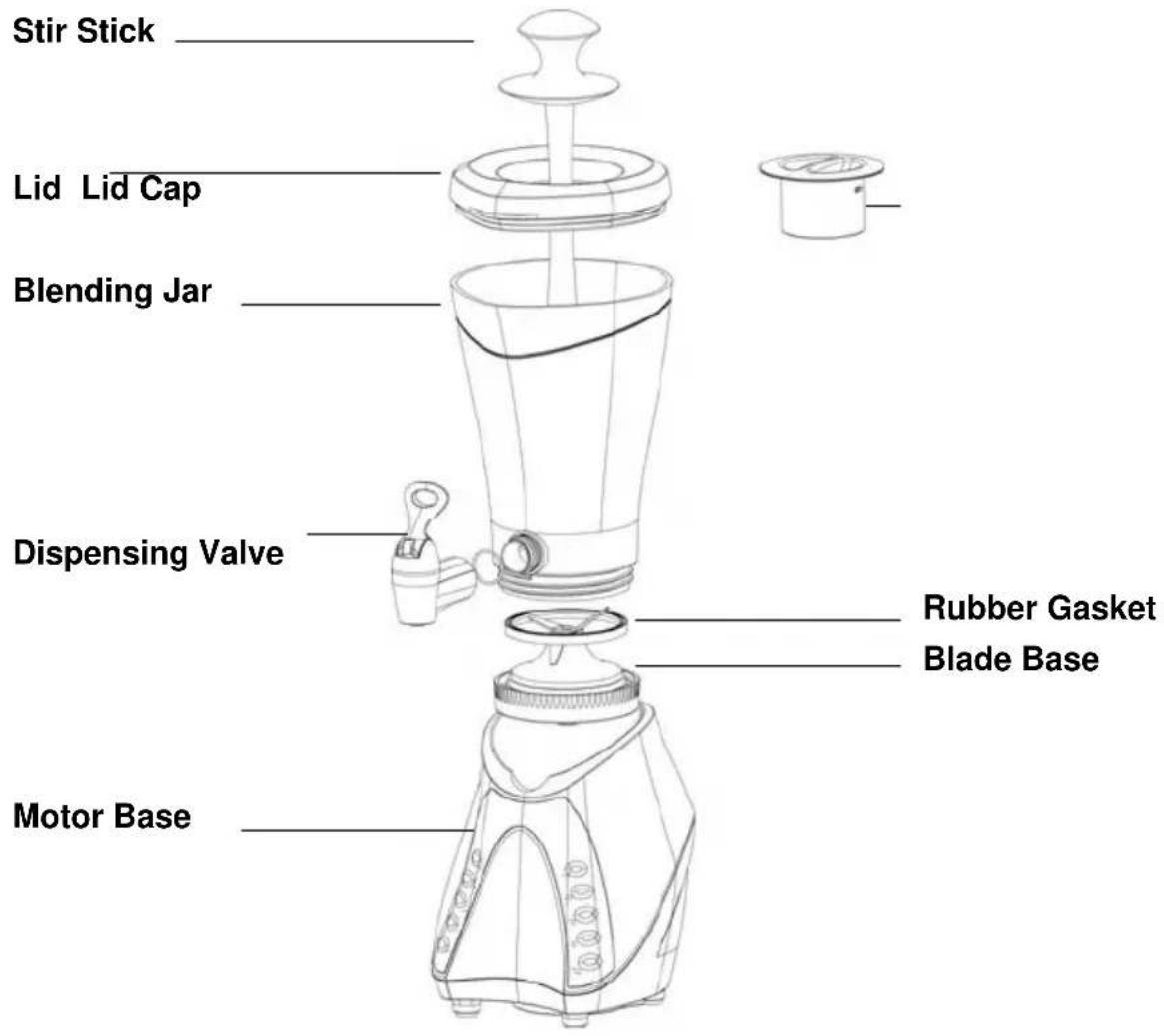 WestBend FB500 - ASSEMBLING YOUR BLENDER - 1