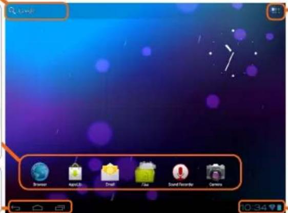 Browser AudiLite Dmail File Sound Recorder Camera