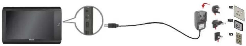 Arnova 7 - Caricamento della batteria - 3