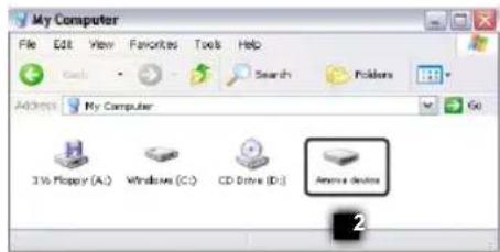 My Computer File Edit View Favorites Tools Help 31% Floppy (A:) Windows (C:) CD Drive (D:) Remote devices 2
