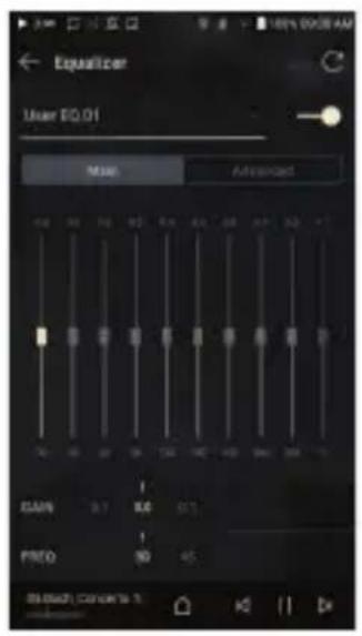ASTELL KERN SE180 - Configuration de l'égaliseur - 4