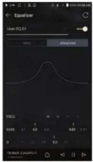 ASTELL KERN SE180 - Configuration de l'égaliseur - 5