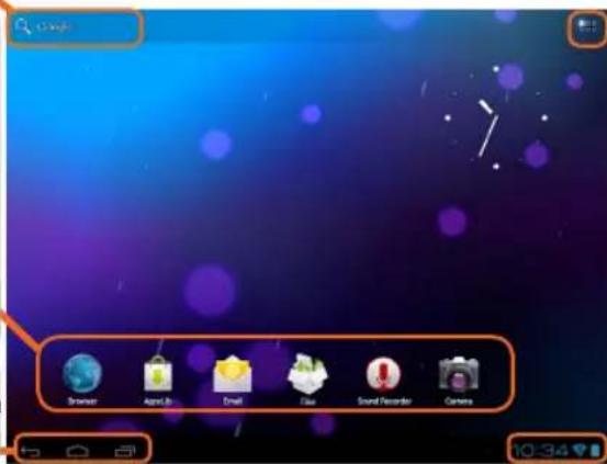Arnova 7c G3 - DIE ANDROID BENUTZEROBERFLÄCHE - 1
