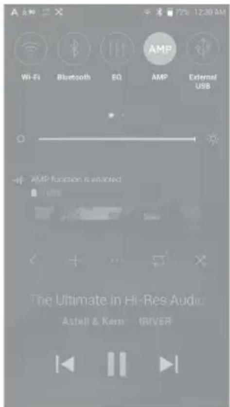 ASTELL KERN SP1000 AMP - 开启/关闭设备 - 1