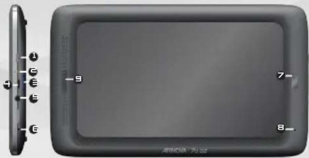 Arnova 7d G3 - DESCRIPTION OF THE DEVICE - 1