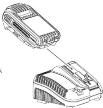 DEWALT DXH70CFAV - Charging a Battery (Fig. 1) - 1