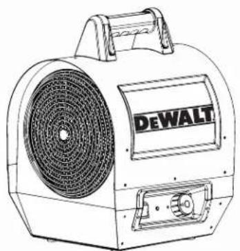 DEWALT DXH330 - Electric Forced-Air Heater DXH330, DXH1000TS - 1