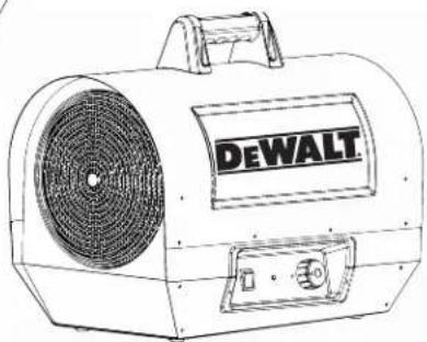 DEWALT DXH330 - Electric Forced-Air Heater DXH330, DXH1000TS - 2