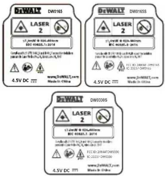DEWALT DXH40FA - Avertissement : - 1