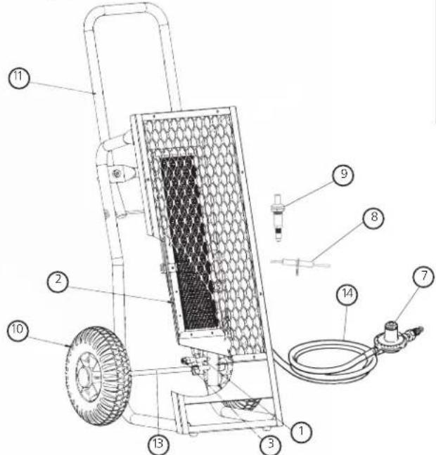 DEWALT DXH45LP - INTERRUPTOR CONTRA CAÍDAS - 1