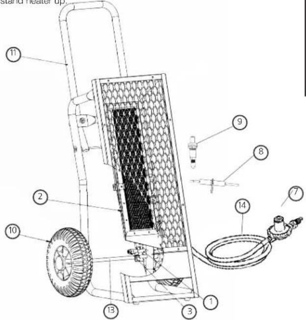 DEWALT DXH45LP - TIP-OVER SWITCH ARRANGEMENT - 1