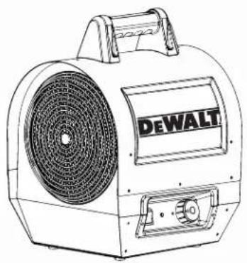 DEWALT DXH1000TS - Electric Forced-Air Heater DXH330, DXH1000TS - 1