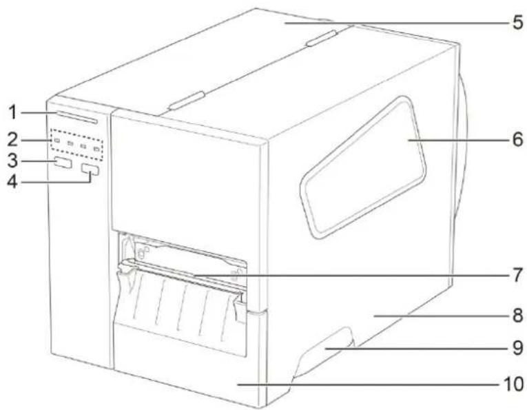 BROTHER TJ4005DN - Vue avant - 1