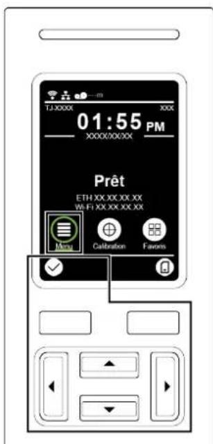 BROTHER TJ4005DN - Acceder au menu principal - 1