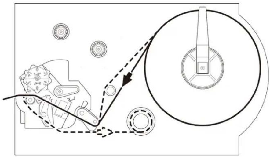 BROTHER TJ4005DN - Chargement d'un rouleau d'étiquettes - 1