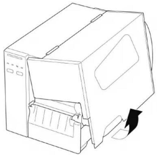 BROTHER TJ4005DN - Charger le ruban (non disponible pour la TJ-4005DN) - 2