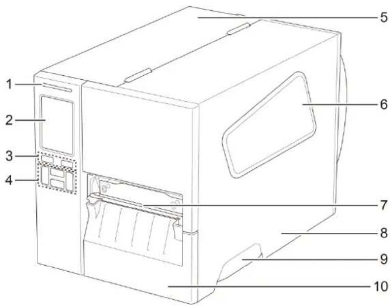 BROTHER TJ4005DN - Vue avant - 2