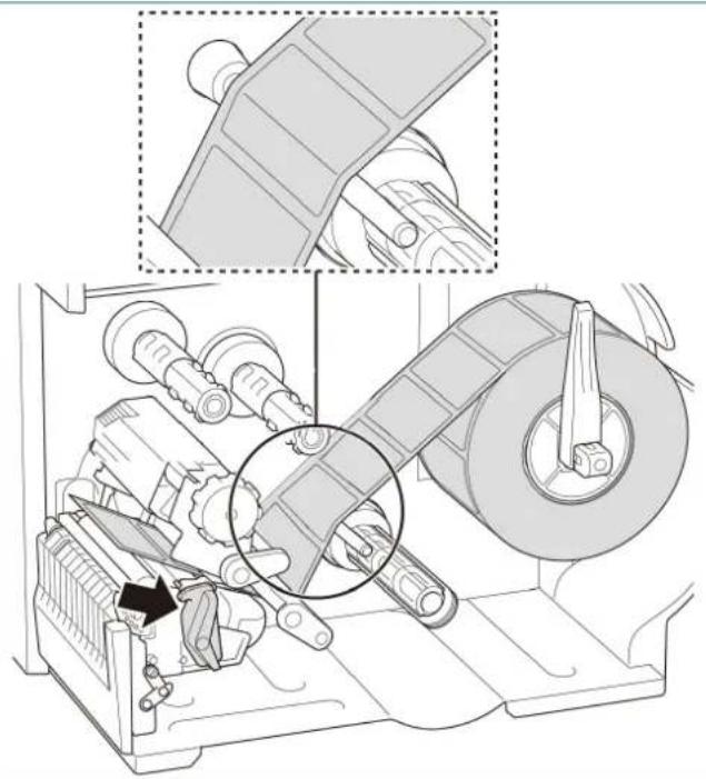 BROTHER TJ4005DN - Chargement du support en mode Prédecollage (facultatif) - 1