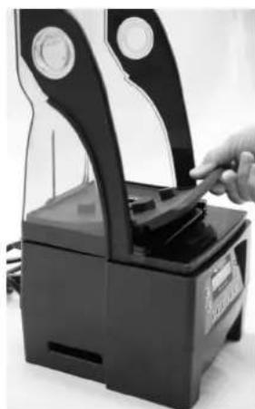 Vitamix The Quiet One - To remove the twist lock sound enclosure: - 1