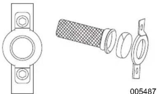 Generac iQ3500 - Clean Spark Arrestor Screen - 1