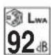 RYOBI RLM3113 - SYMBOLY NA VÝROBKU - 19