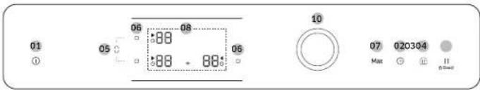 SAMSUNG NZ63B6058KK - Bedienfeld - 4