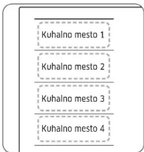 SAMSUNG NZ64B5046JK - Prilagodljivo mesto Plus (samo za modele s prilagodljivim mestom plus) - 1