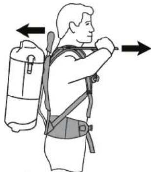 TORNADO 93016B1 - Wearing the Backpack Vacuum - 3