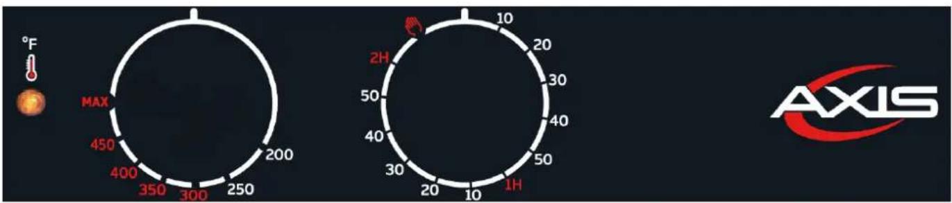 AXIS AXCL10D - CONTROL PANELS – MECHANICAL FOR CONVECTION OVENS - 1