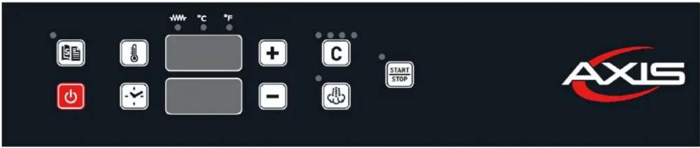AXIS AXCL10D - CONTROL PANELS – DIGITAL FOR CONVECTION Ovens - 1