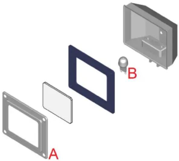 AXIS AXCL06D - Replacement de la LAMPE d'éclairage – FOURS combinés - 1