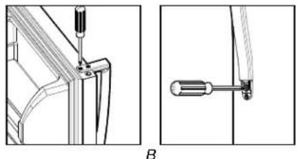 MAYTAG MRT118FFFH - Installation des poignées de porte - 7